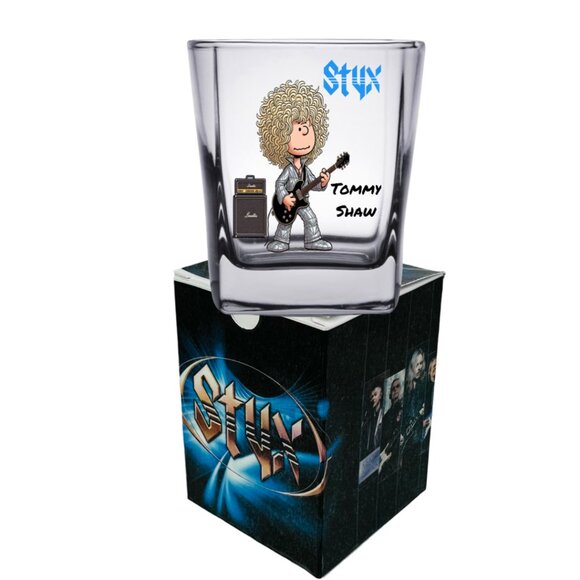 PEANUTS Characters/ROCK BANDS Mashup Shot Glass/Matching Box, Unique Gift! - Picture 10 of 14